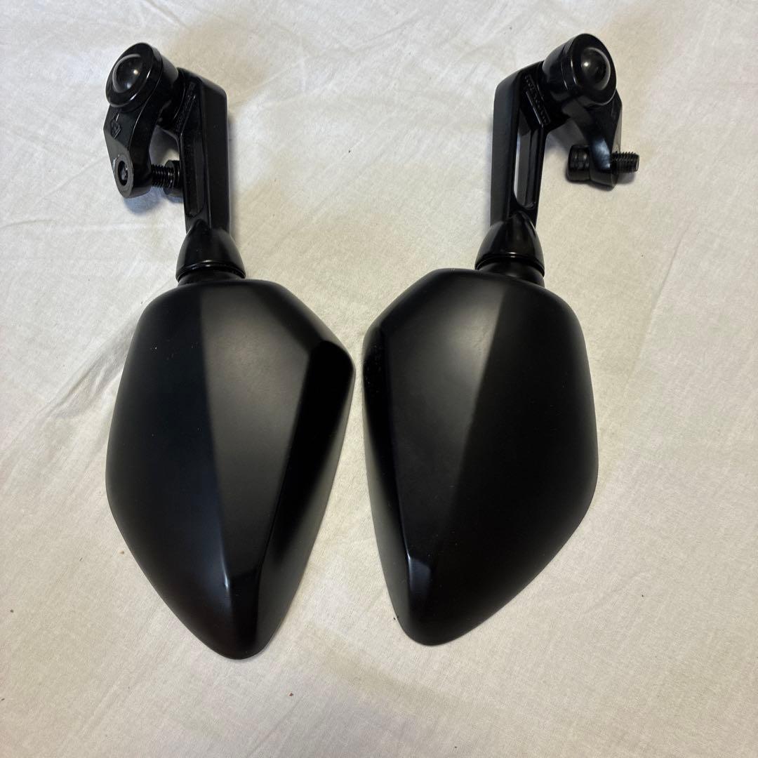 ナポレオン シャークミラー 2本セット 美品　 OPTICS オプティクス鏡 Amazon | タナックス(TANAX) バイクミラー ナポレオン シャークミラー