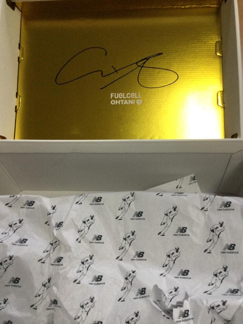 新品未使用品 大谷翔平 シグネチャー ニューバランス スパイク 27.5CM