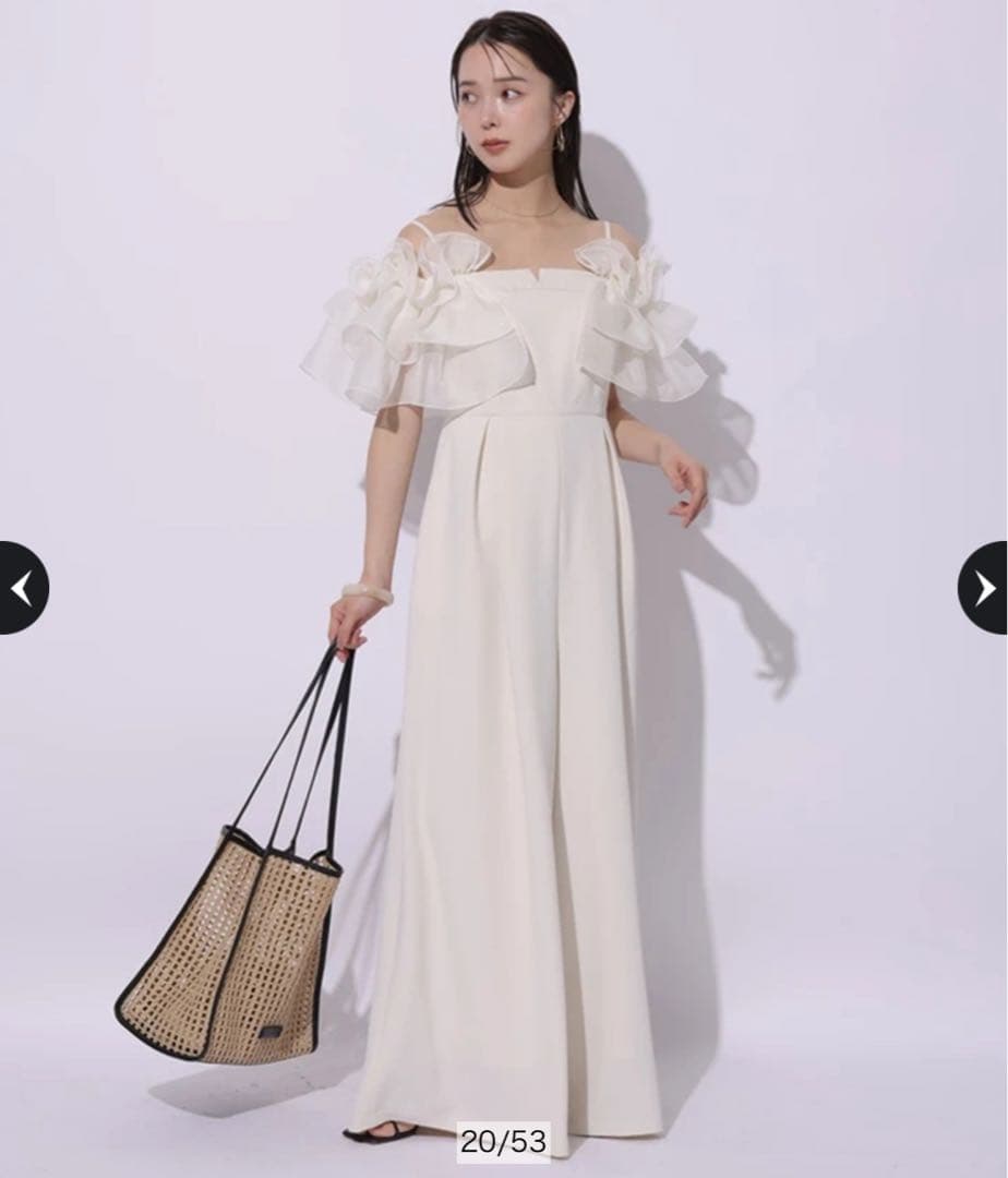 Mystrada チュールスリーブロンパース チュールスリーブロンパース | ドレス | Mystrada（マイストラーダ