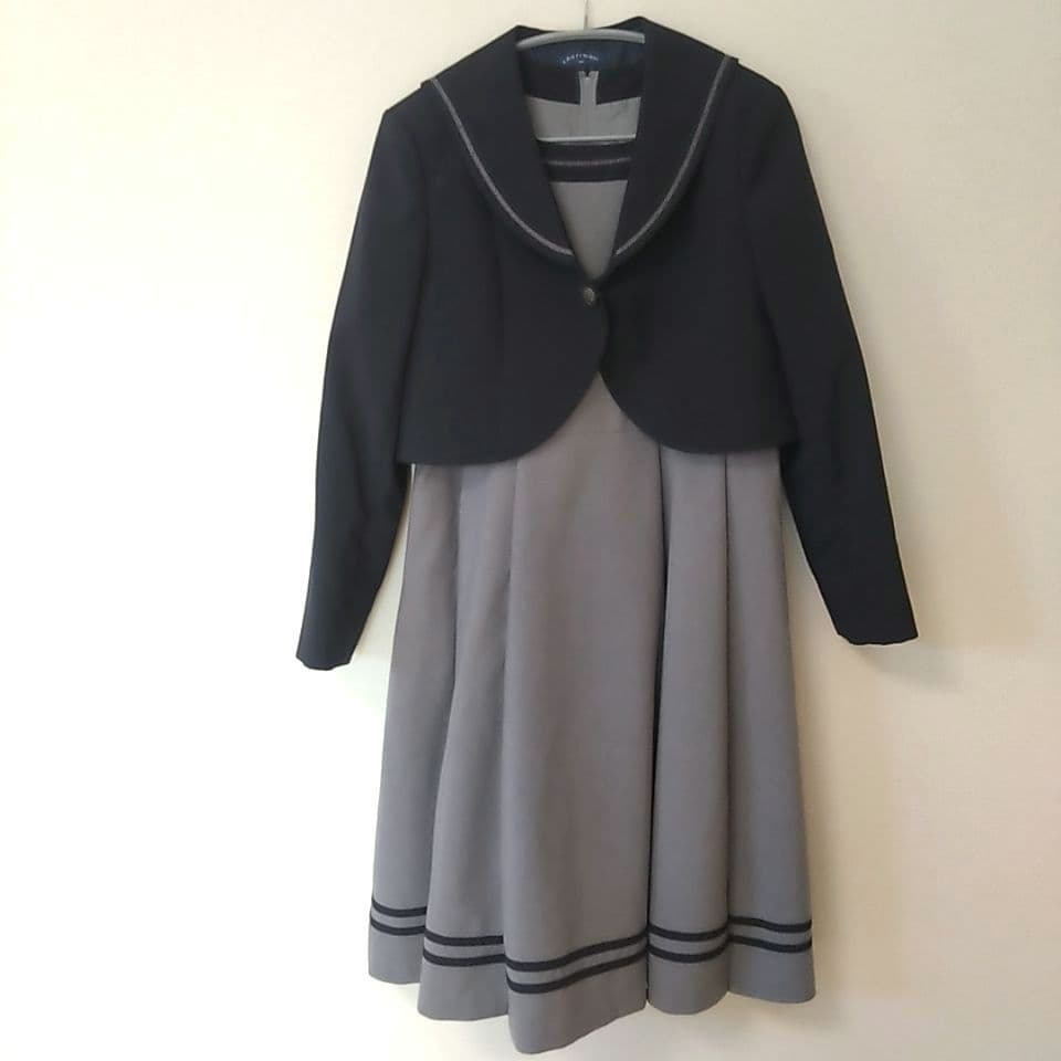 ショパン CHOPIN deux セーラー襟フォーマル2点セット 卒服 165B