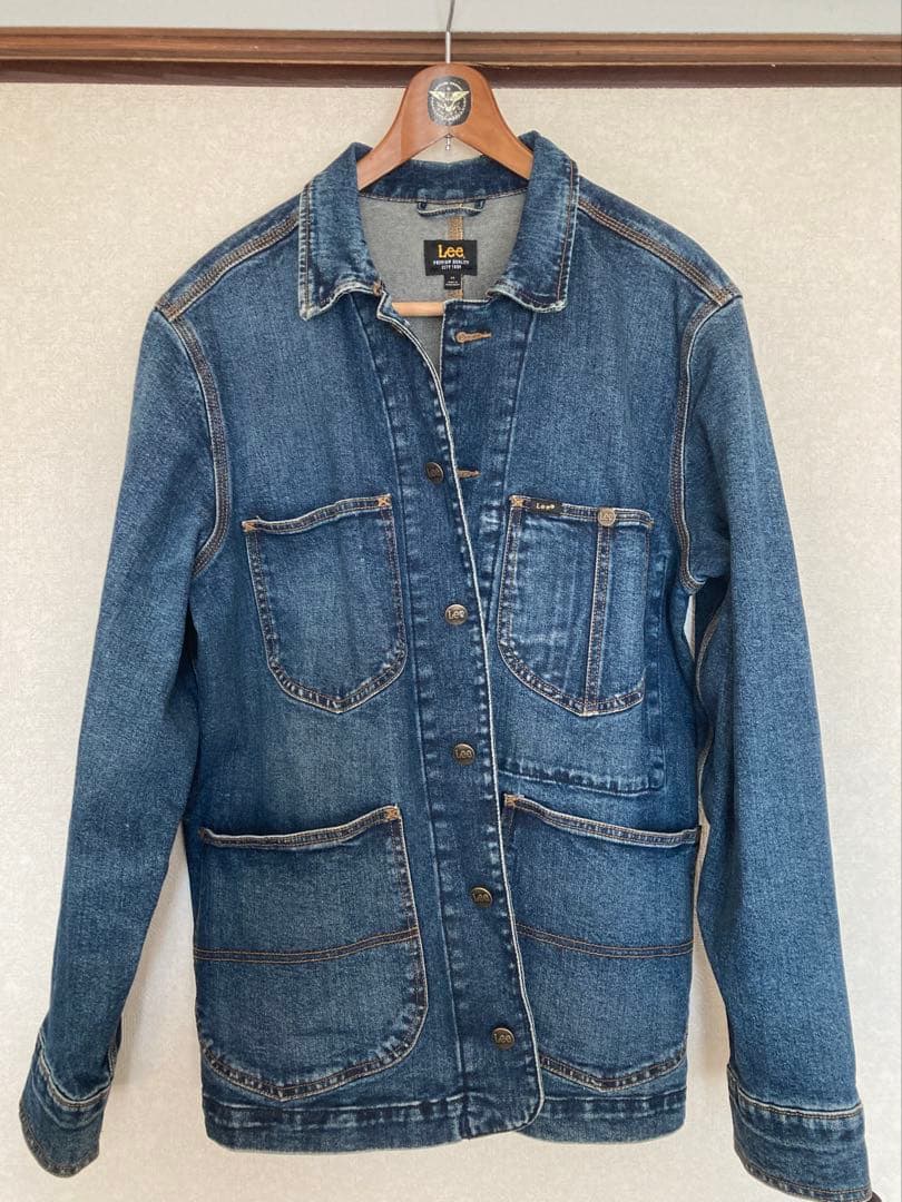 Lee デニムジャケット Mサイズ インディゴ Levi's/リーバイス TYPE I デニムジャケット ミディアムインディゴ