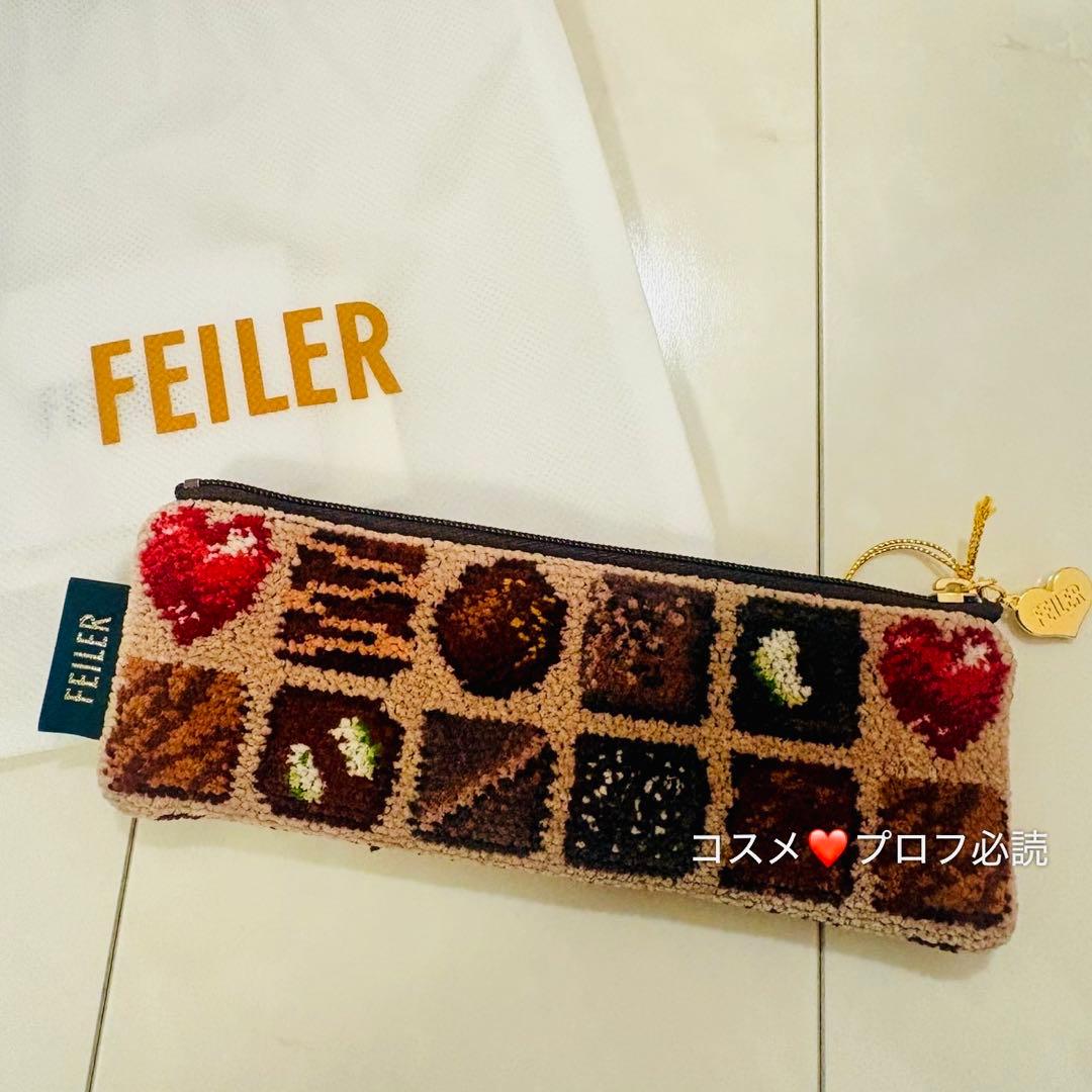 新品未使用　フェイラー コフレドゥショコラ ペンケース チョコレート ポーチ 新品未使用 フェイラー コフレドゥショコラ ペンケース チョコレート