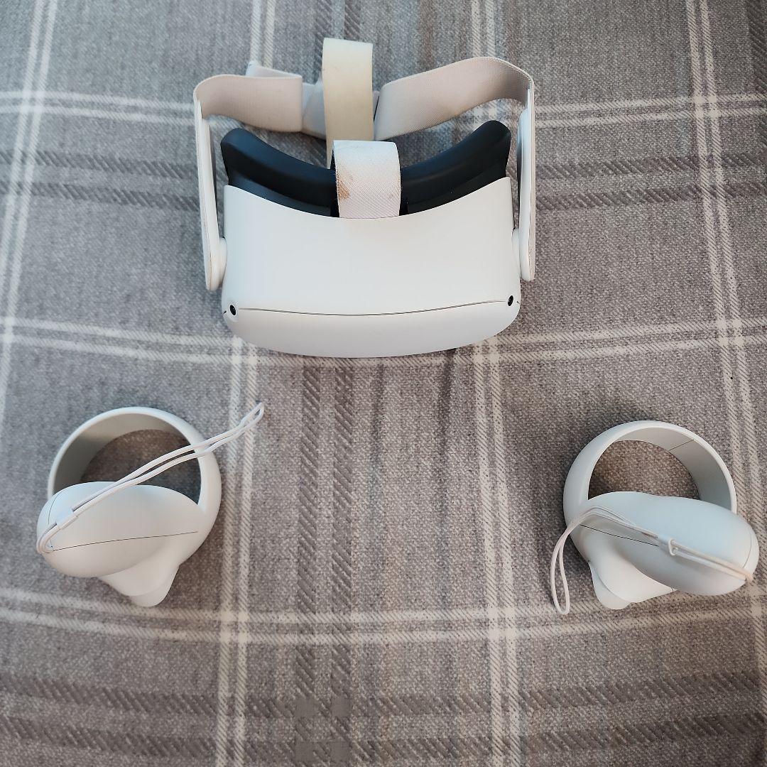  Quest 2 VRヘッドセットとコントローラー Meta Quest 2—完全ワイヤレスのオールインワンVRヘッドセット—256GB