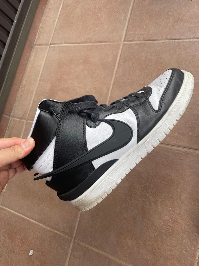 ナイキxアンブッシュダ ンク HIGH Nike Dunk High X AMBUSH Flash Lime Men's Size 13 Sneakers Green