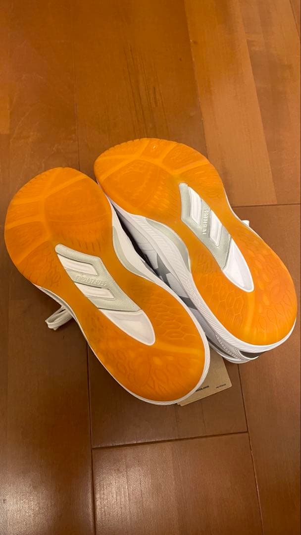 asics バレーボールシューズ 24.0cm ホワイト、シューズケース付き