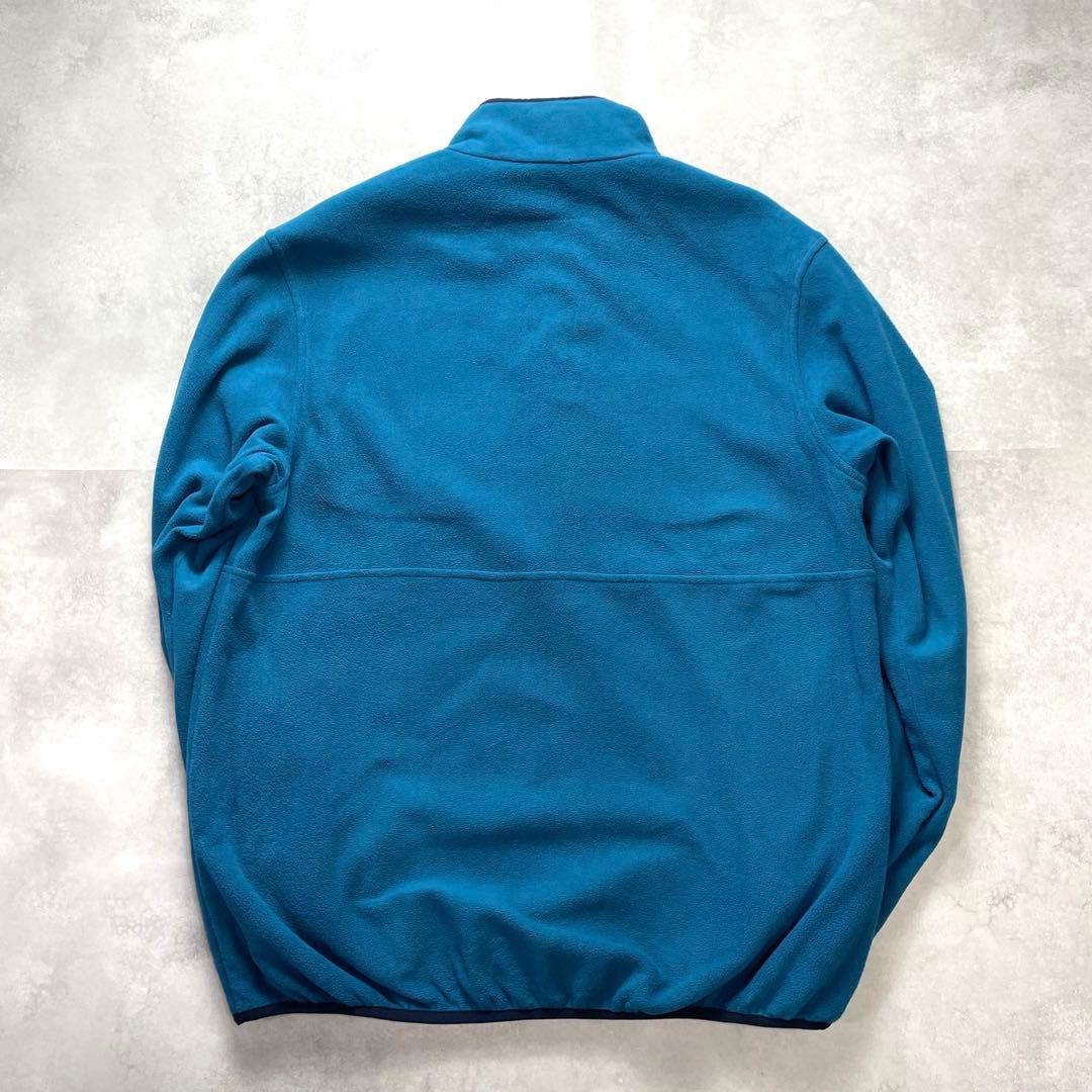 美品 パタゴニア グリセード リバーシブル スナップT 紺青 M 25385