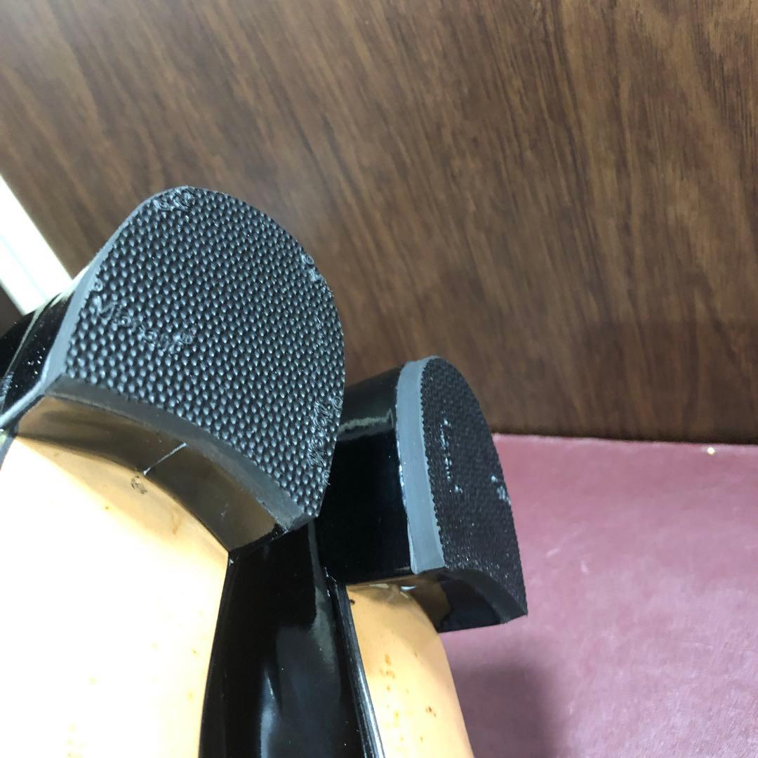 フェラガモ　パンプス　エナメル　ヒール　GALAXY 23.5cm