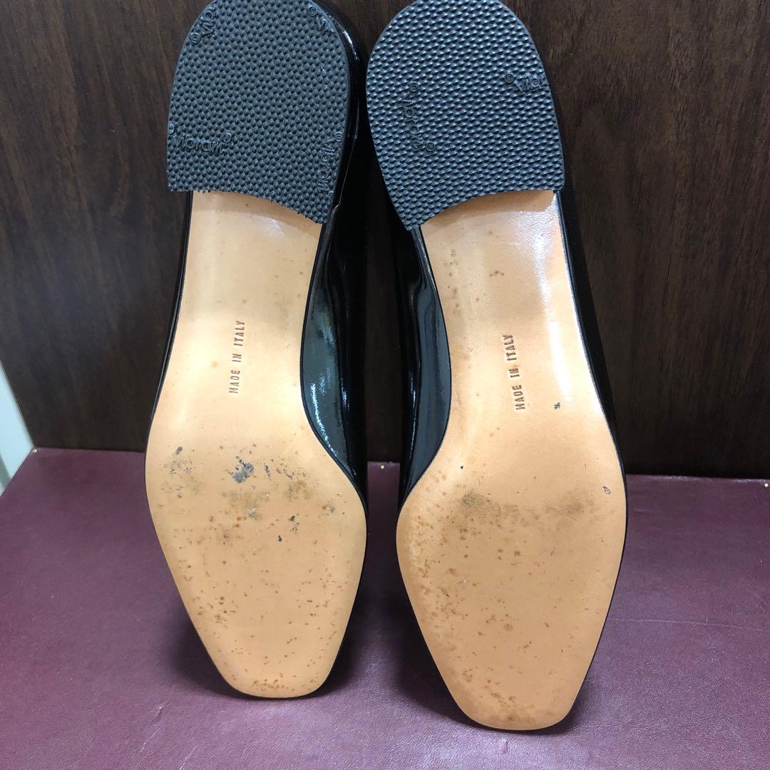 フェラガモ　パンプス　エナメル　ヒール　GALAXY 23.5cm