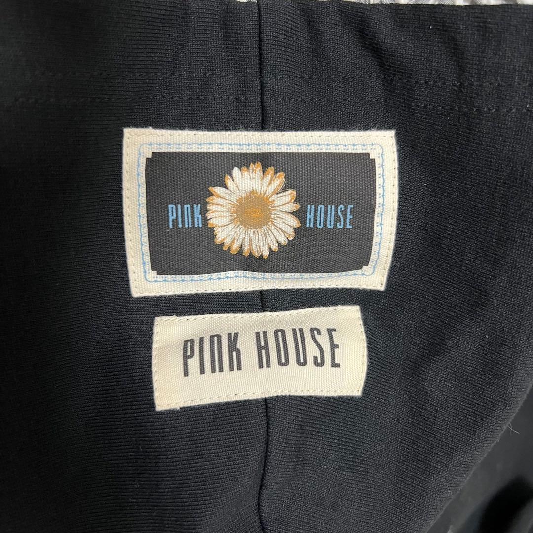 極美品】ピンクハウス ジップパーカー 2024年モデル チェック ブラック