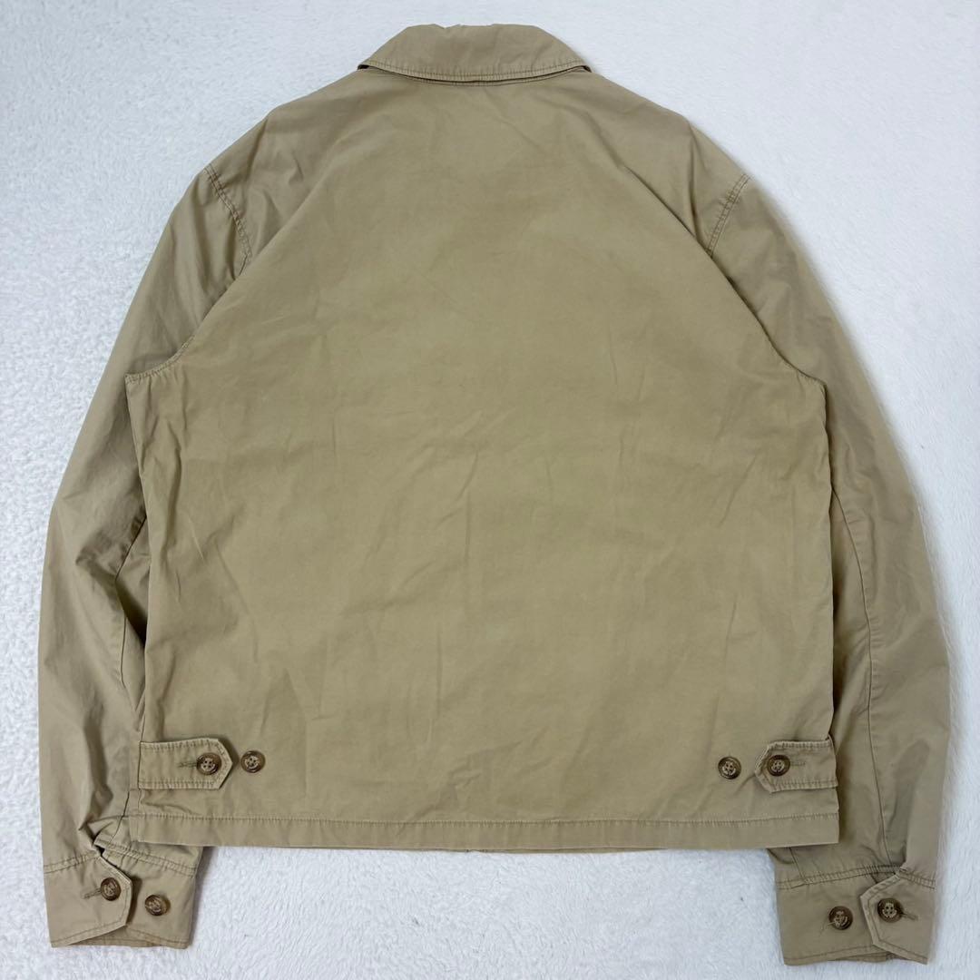 ポロラルフローレン スウィングトップ ベージュ ポニー刺繍 Lサイズ