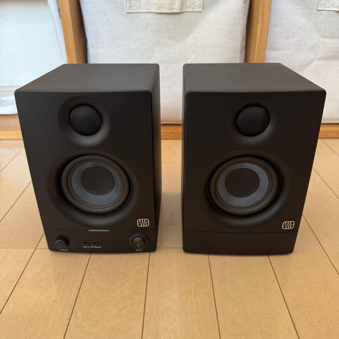 【極美品】PreSonus Eris 3.5 Gen 2 モニタースピーカー PreSonus Eris 3.5 2ND GEN (Black) 1ペア モニタースピーカー