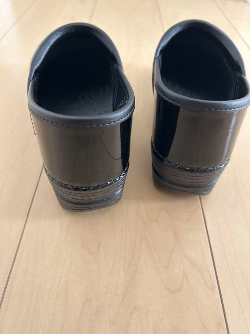 極美品 ダンスコ サボサンダル プロフェッショナル パテント 黒 39