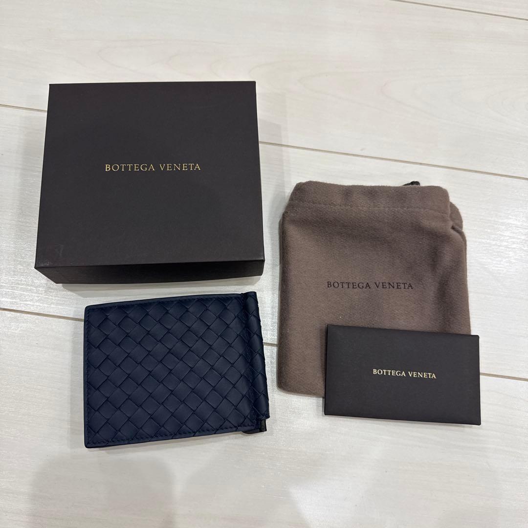 Bottega Veneta ネイビー マネークリップ 新品未使用 Bottega Veneta ネイビー マネークリップ - メルカリ