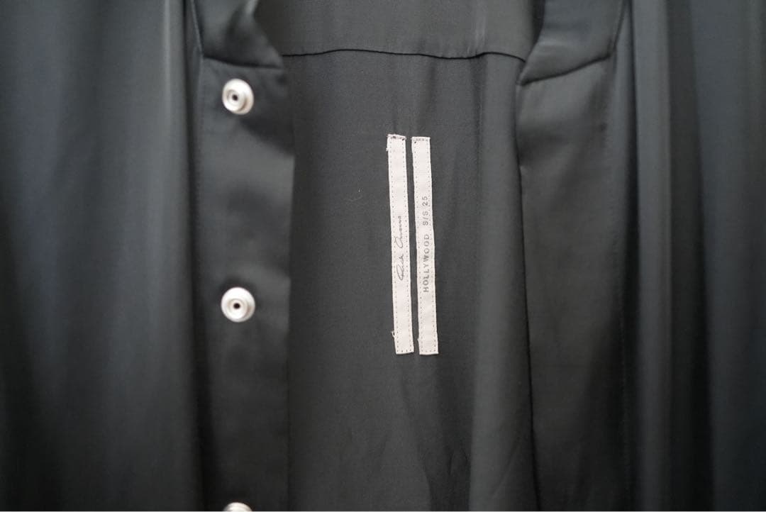 Rick Owens 25SS OVERSIZED FAUN SHIRT 黒 - メルカリ