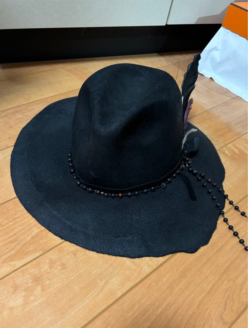 hyde着 Roenスカルビーズコーティングハット ifラルク - メルカリ