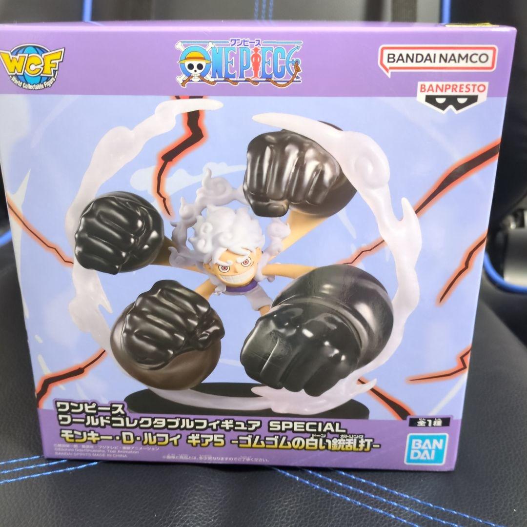 ワンピース ワーコレスペシャルルフィ ギア5フィギュア ゴムゴムの白い