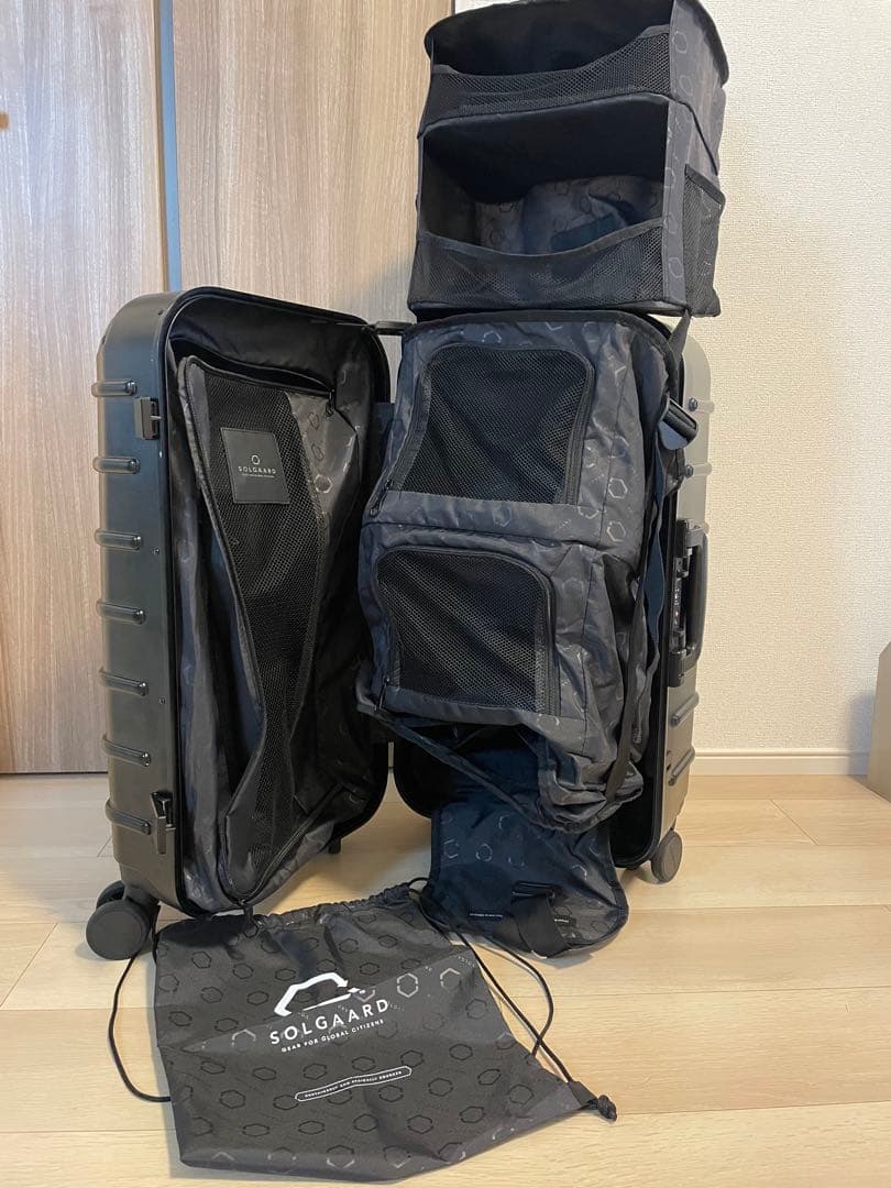 SOLGAARD ソルガード スーツケース キャリーケース60l 中型Mサイズ