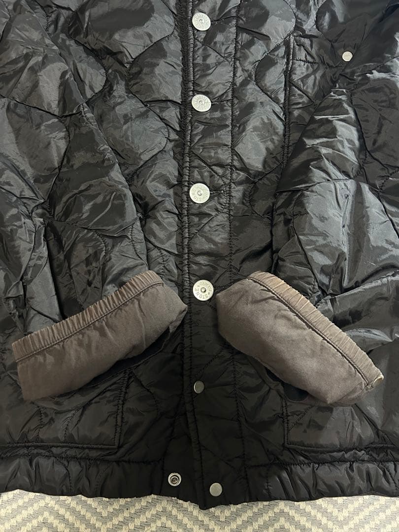 stone island 2001AW ナイロンメタル キルティングジャケット - メルカリ