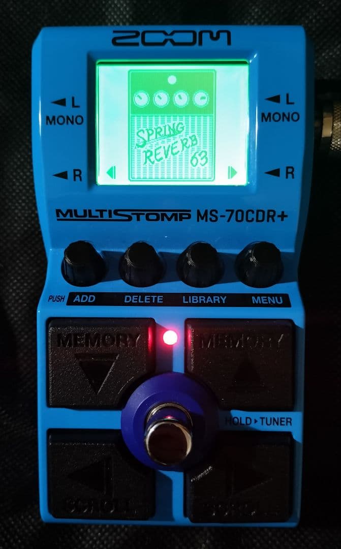 ZOOM MULTISTOMP MS-70CDR+ ギターエフェクター MS-70CDR+ MultiStomp for Guitarists | Buy Now | ZOOM