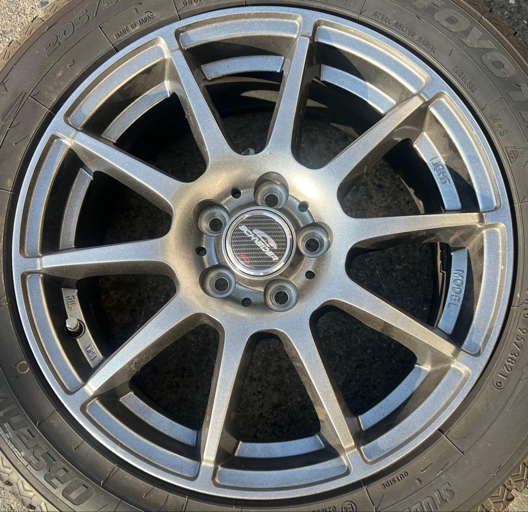 スタッドレス205/55R16 16×6.5j PCD100 ET48 TOYO