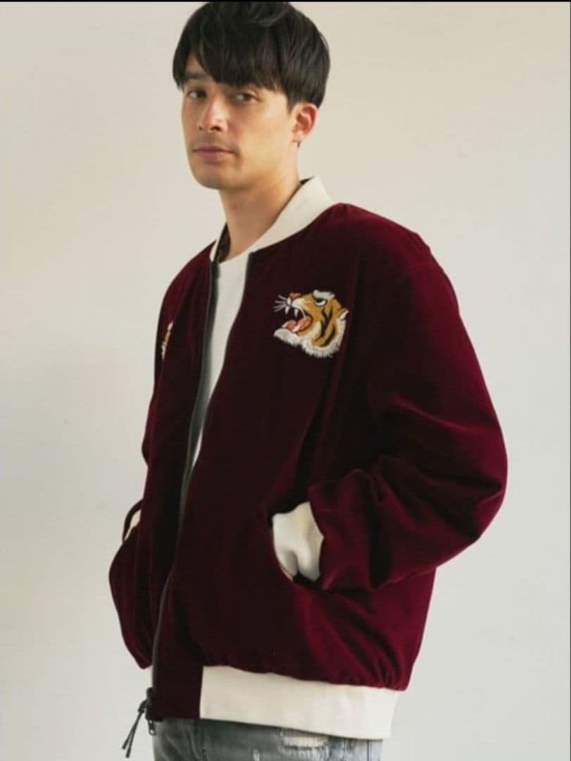 TAION】 JK04JS D.BURGUNDY×D.NAVY L - メルカリ