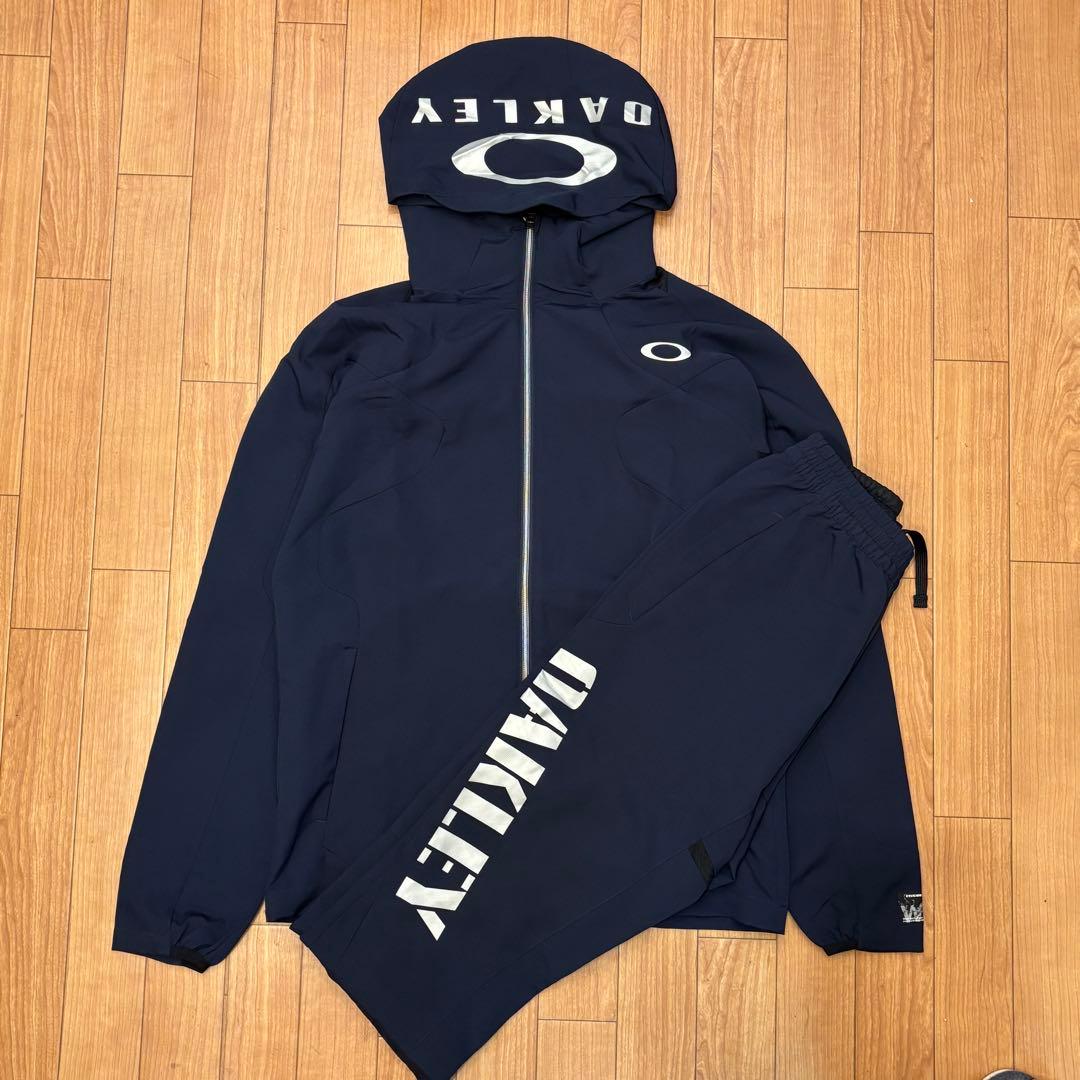 OAKLEY/オークリー/セットアップネイビー OAKLEY（オークリー） ジャージ 上下 メンズ ジャケット ロングパンツ