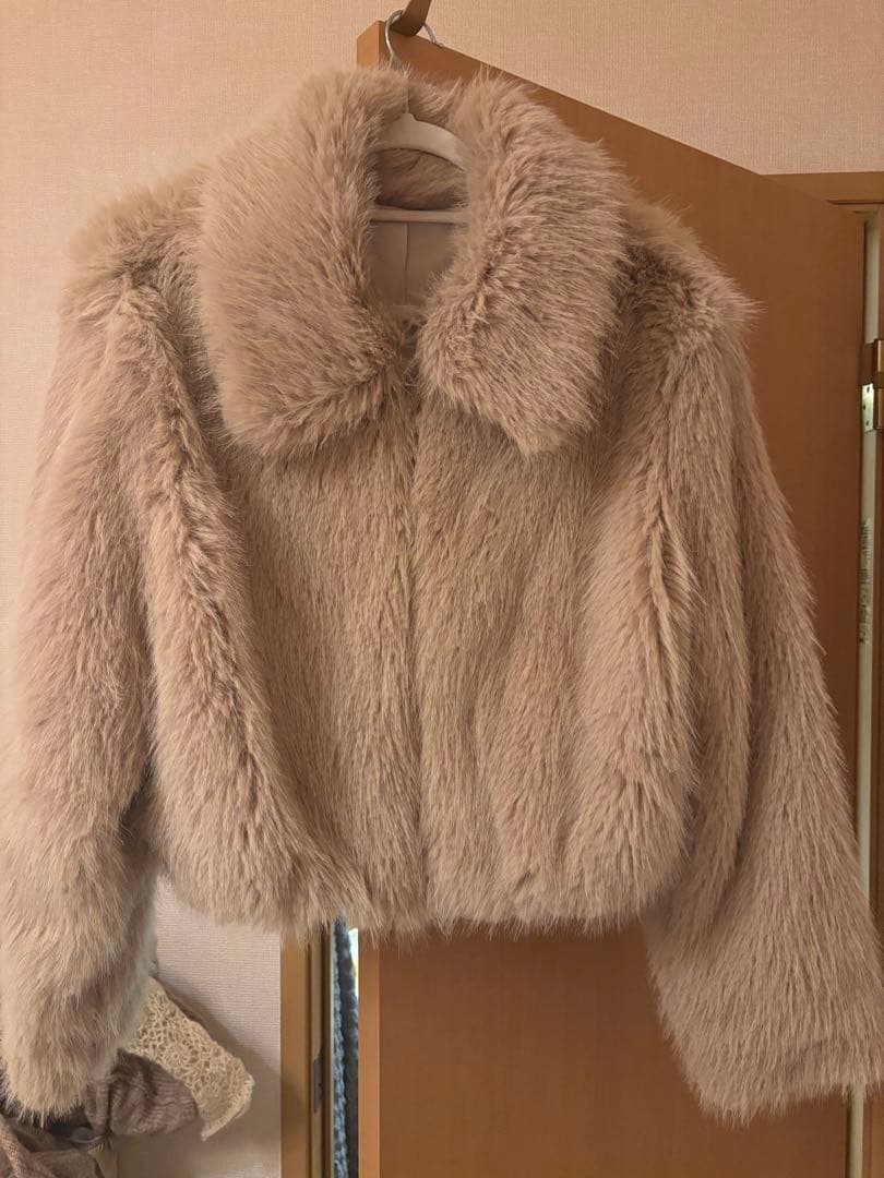 THETOE SOMERSET FUR COAT Mサイズ