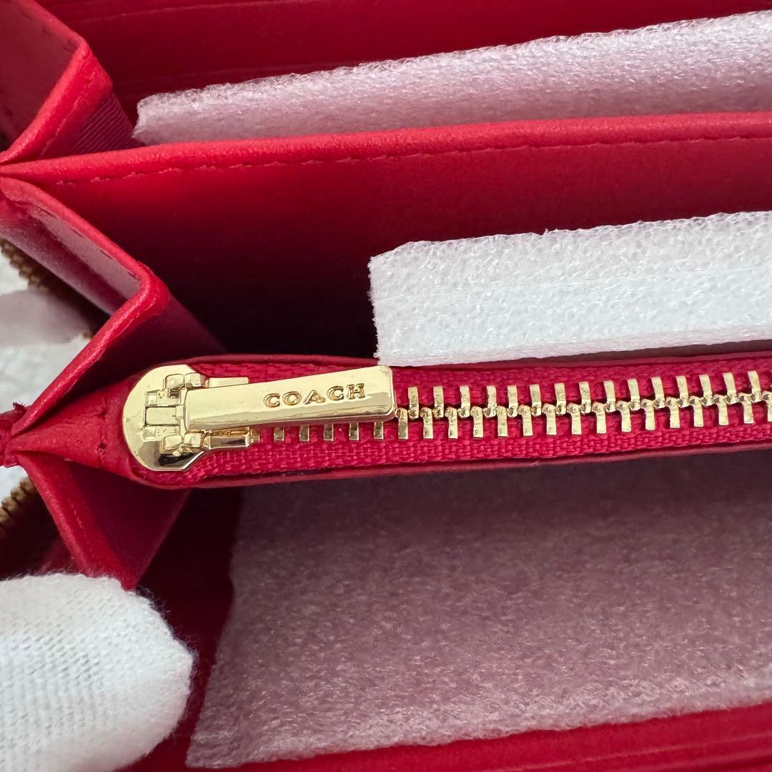 コーチ／ C3547】新品 シグネチャー デニムマルチ 長財布 ストラップ付