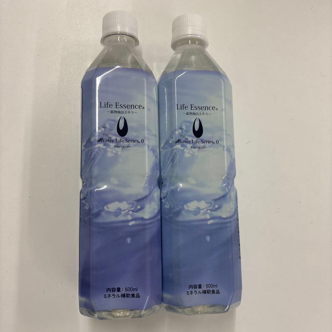 ライフエッセンス ミネラルウォーター 600ml✕２本 ポタポタクラブ ライフエッセンス ミネラルウォーター 600×2本 【公式