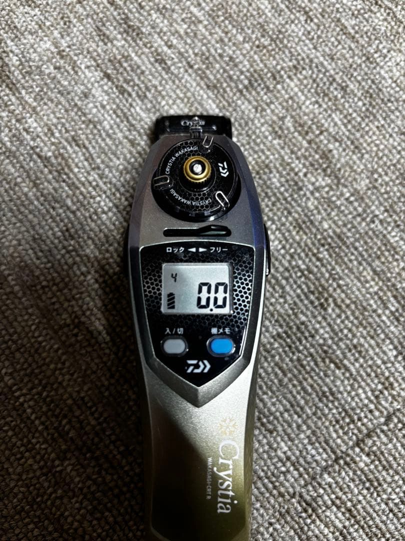Daiwa Crystia ワカサギ crt-r ふんばるレッグ 外部電源仕様② - メルカリ