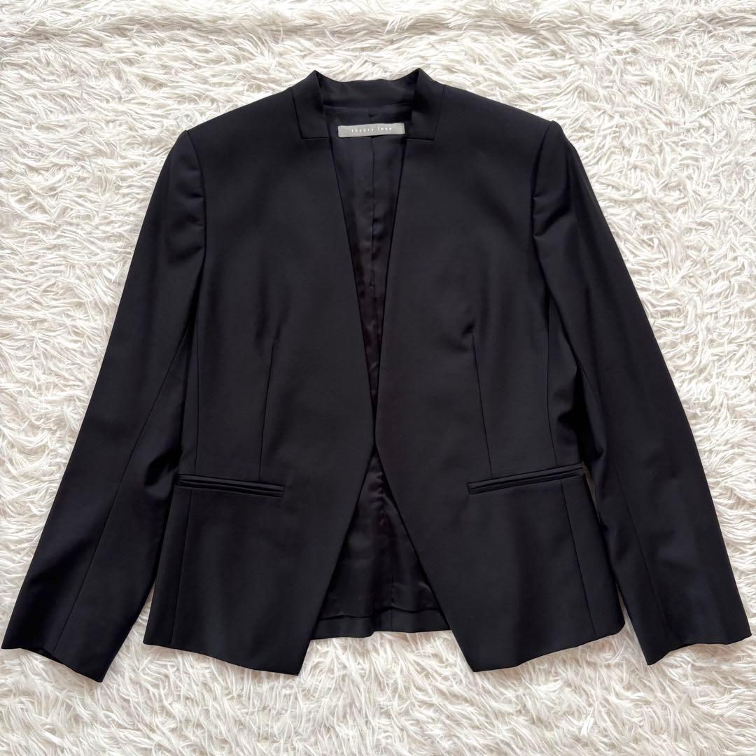 セオリーリュクス セットアップスーツ ノーカラー エグゼクティブ 38