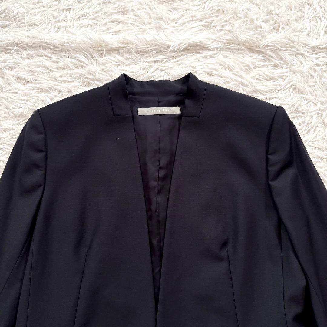 セオリーリュクス セットアップスーツ ノーカラー エグゼクティブ 38