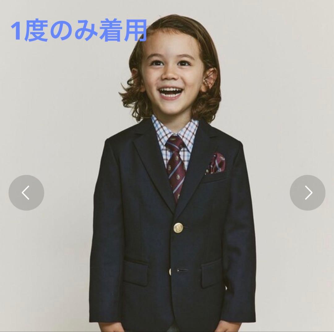 【120cm】フォーマルスーツセット UNITED ARROWS UNITED ARROWS キッズスーツ120 フルセット 卒園式 入学式 男の子