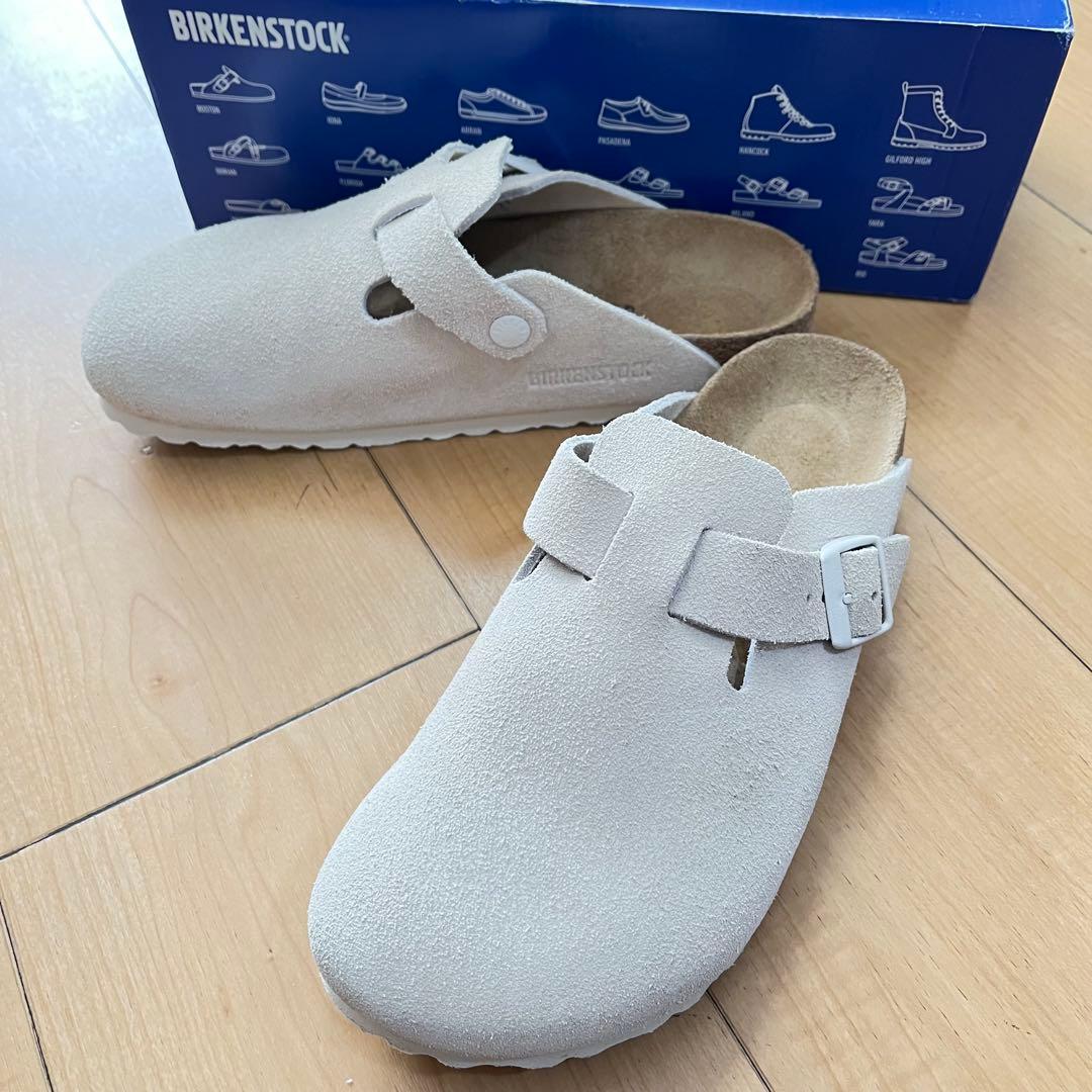 ⭐︎美品⭐︎ BIRKENSTOCK Boston ビルケン ボストン 白 37 楽天市場】ビルケン ボストン 白の通販