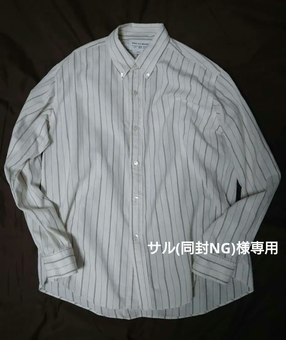 ENDS and MEANS B.D Shirts ２枚 ENDS and MEANS / B.D Shirts - herbie ONLINE SHOP