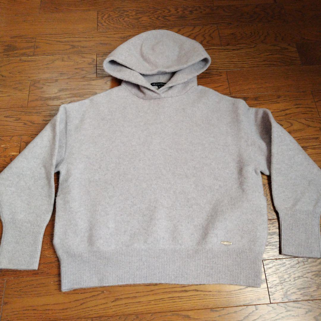 新品タグ付き 23区 フェルトニットパーカー 38 ベージュ - メルカリ