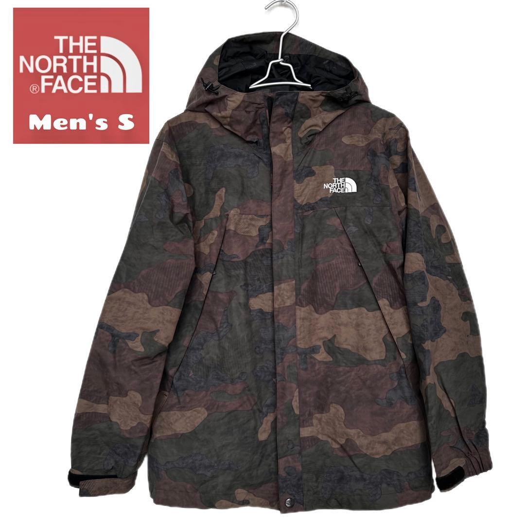 THE NORTH FACE ノースフェイス スクープジャケット カモ柄 THE NORTH FACE NOVELTY SCOOP JACKET TNFカモ 22FW-I（ザ・ノース
