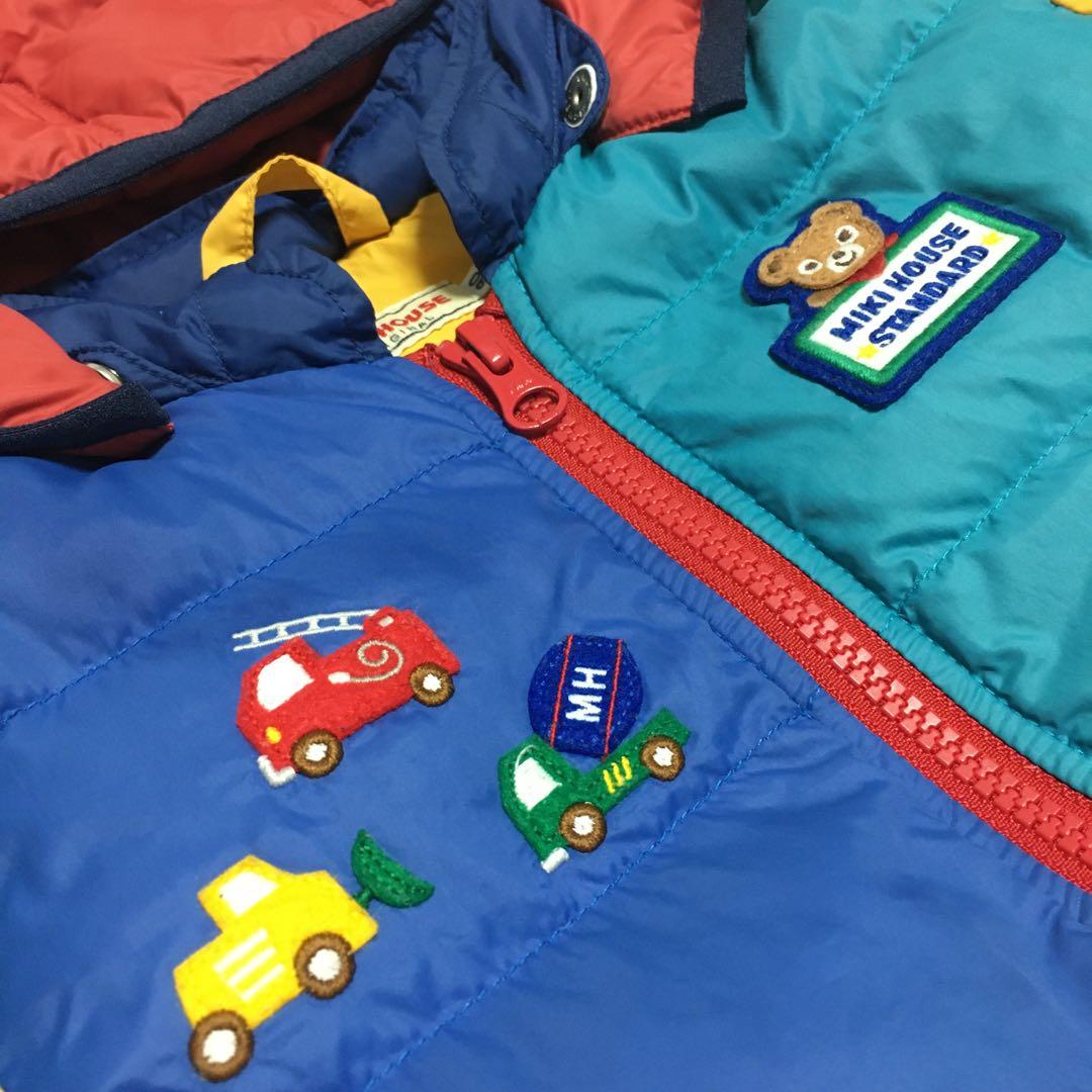 ミキハウス ダウンジャケット 90 - メルカリ