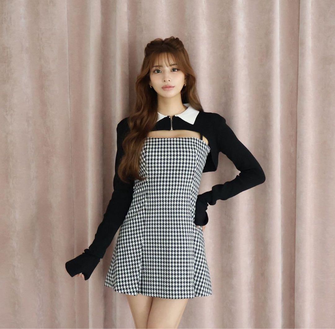 randy ワンピース Houndstooth ensemble - メルカリ