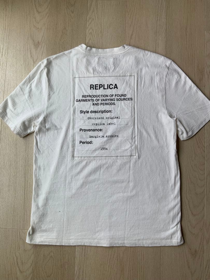 マルタンマルジェラREPLICA オーバーサイズ Tシャツ46 Maison Margiela - GARMENT DYE OVERSIZED TEE 半袖Tシャツ トップス