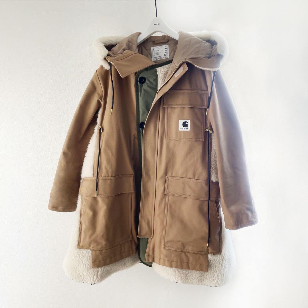 sacai Carhartt WIP Women's Canvas Parka - メルカリ