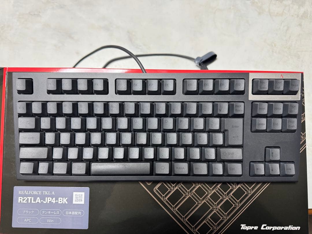 REALFORCE TKL A R2TLA-JP4-BK キーボード 製品 : REALFORCE TKL A / R2TLA-JP4-BK | REALFORCE | 日本製