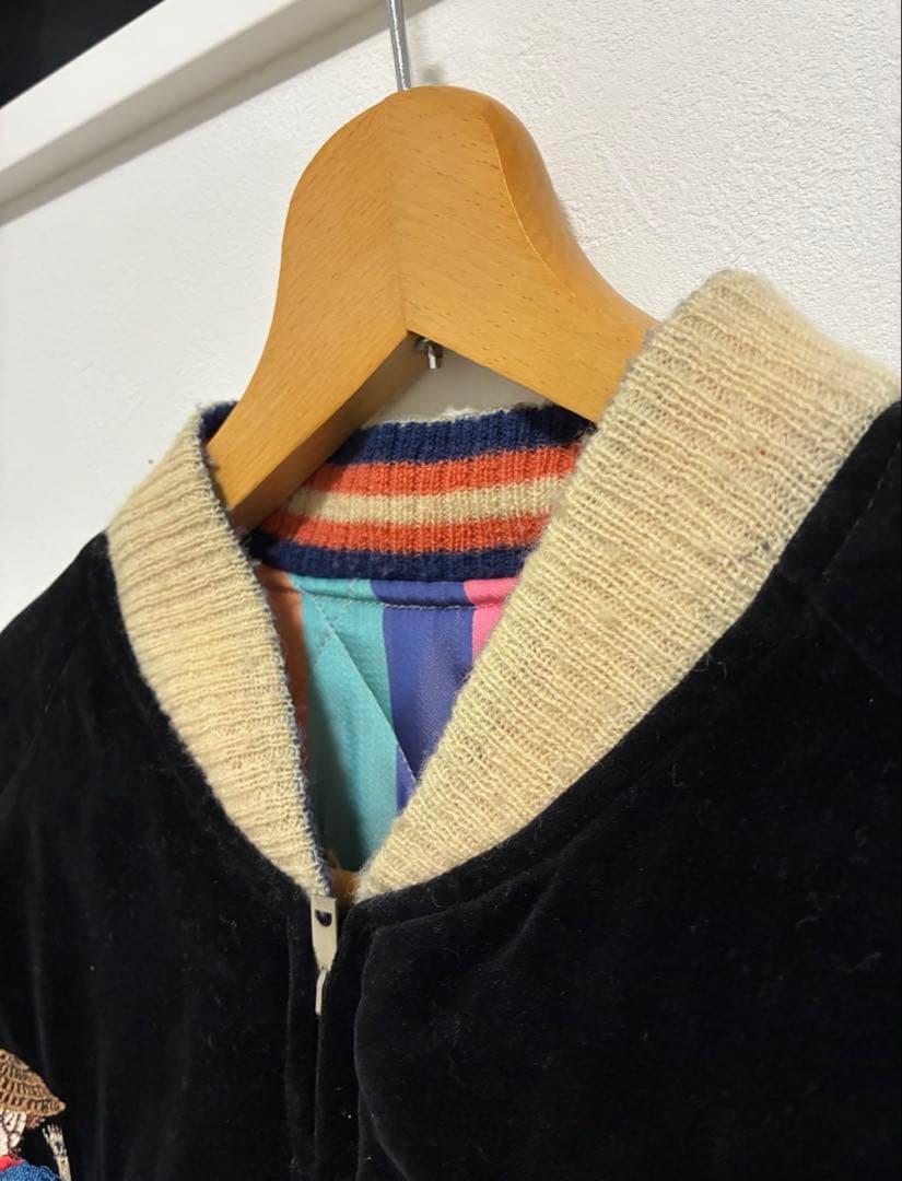 港商 テーラー東洋 SADO SHIMAスカジャン 佐渡島 - メルカリ