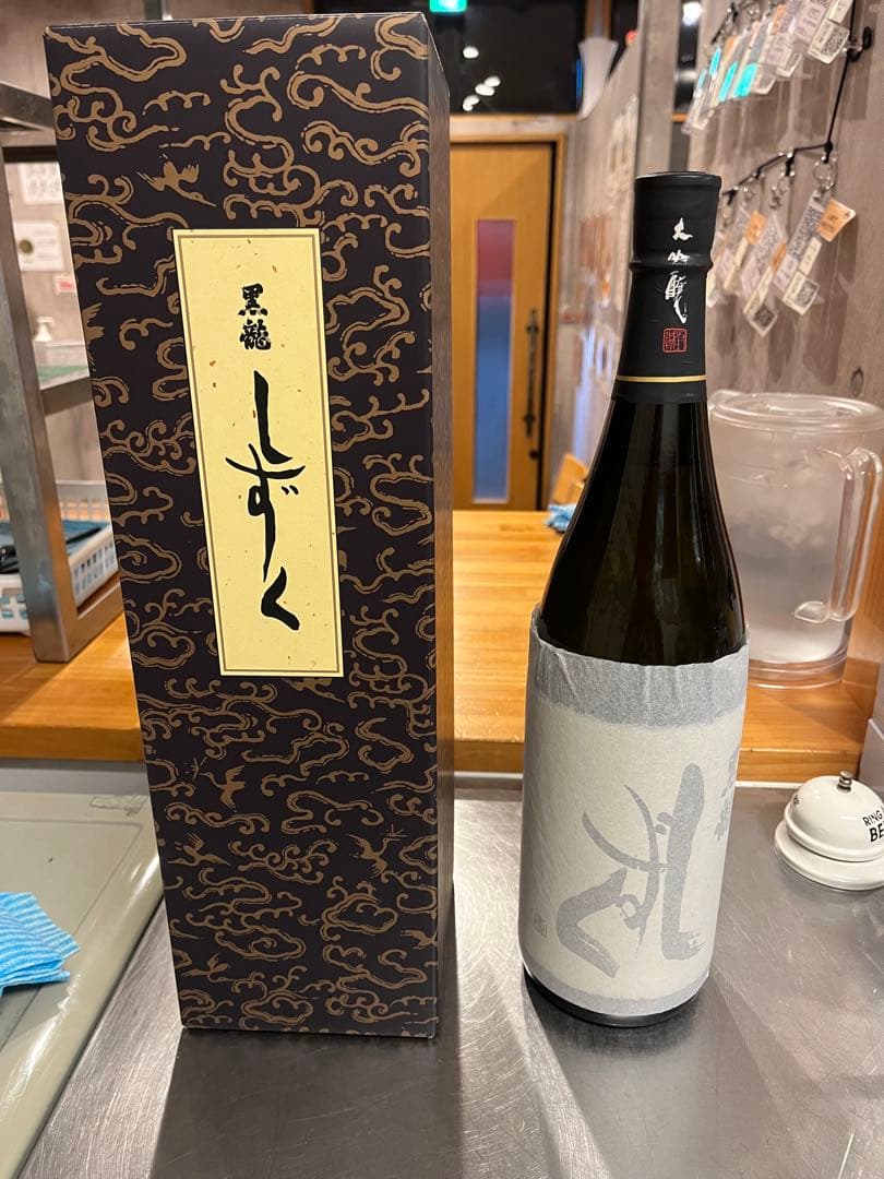 日本酒　黒龍 しずく 大吟醸 1800ml 黒龍 (クール便発送)黒龍しずく 大吟醸 1800ml 日本酒（2025年6月