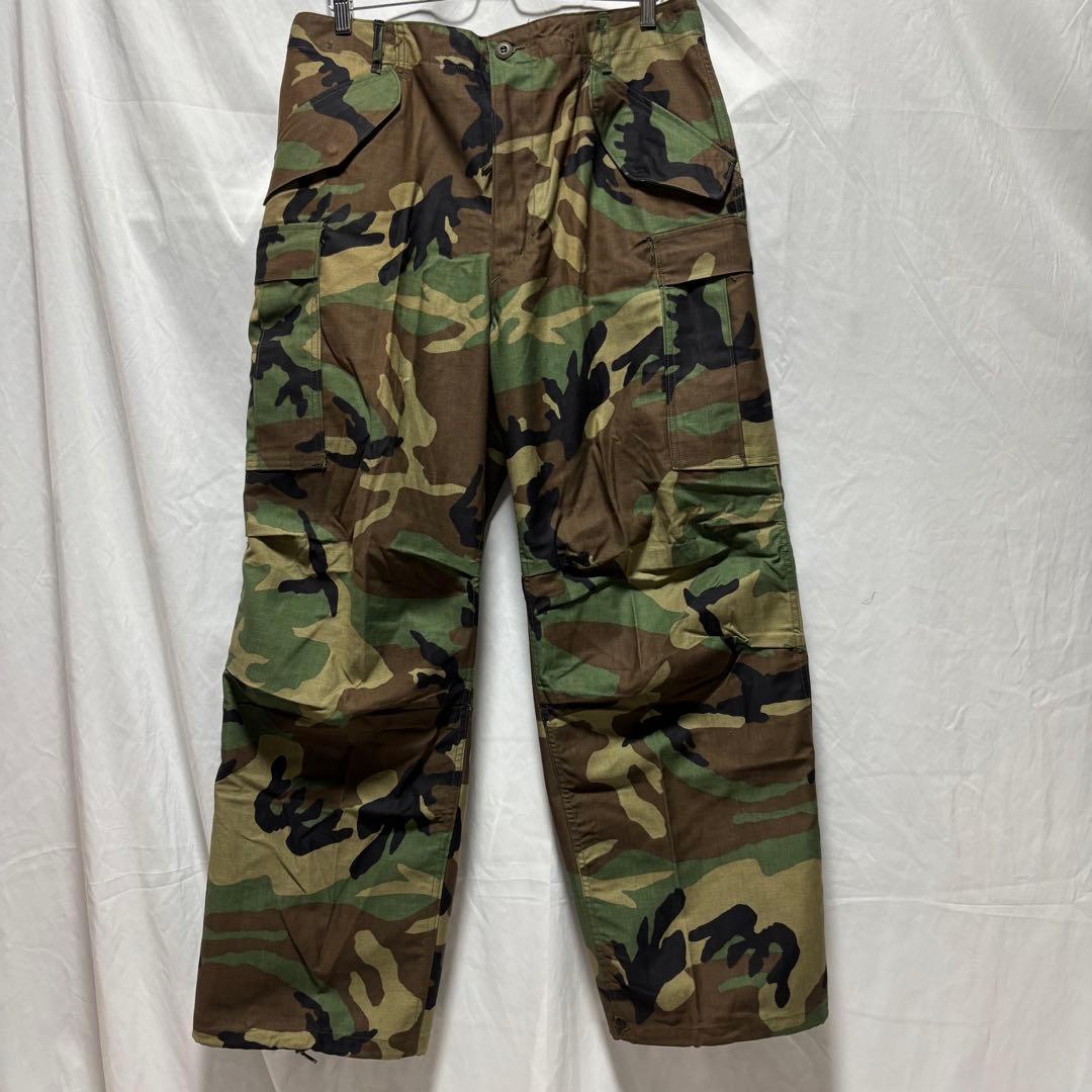 米軍 80's デッドストック M-65 カーゴパンツ ウッドランド迷彩　M-R DEADSTOCK】U.S.Army M-65 Pants 
