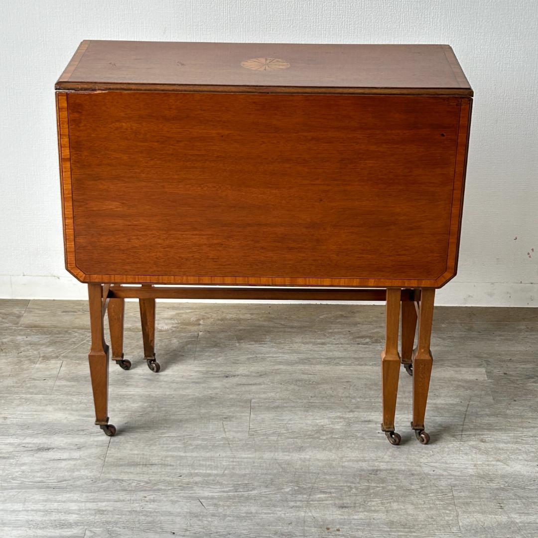 イギリス アンティーク 家具 ゲートレッグテーブル 1930年頃 719A 英国アンティーク家具 | ゲートレッグテーブル - Q'S ANTIQUES