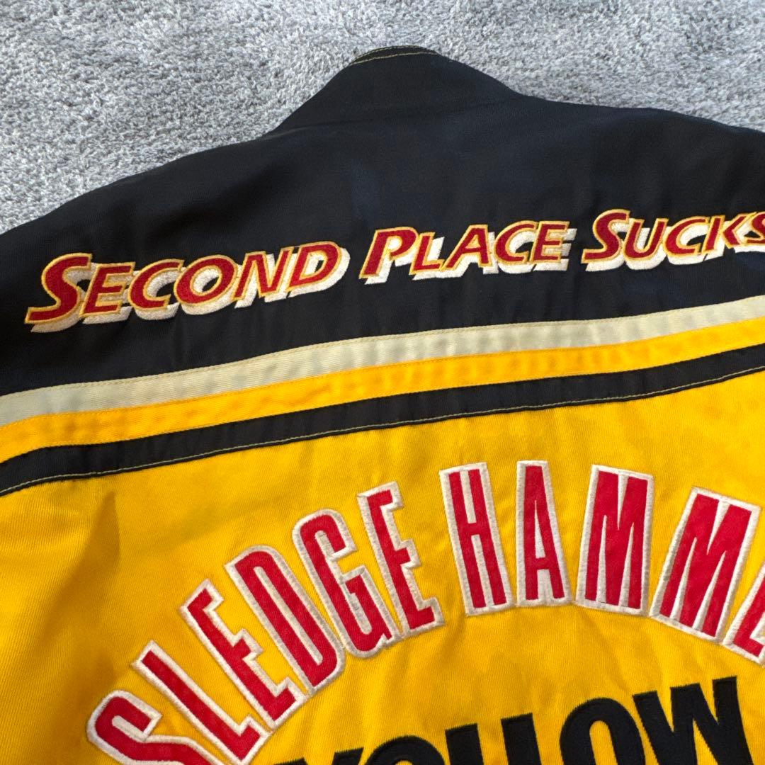 YELLOW CORN イエローコーン レーシングジャケット ワッペン 刺繍 L