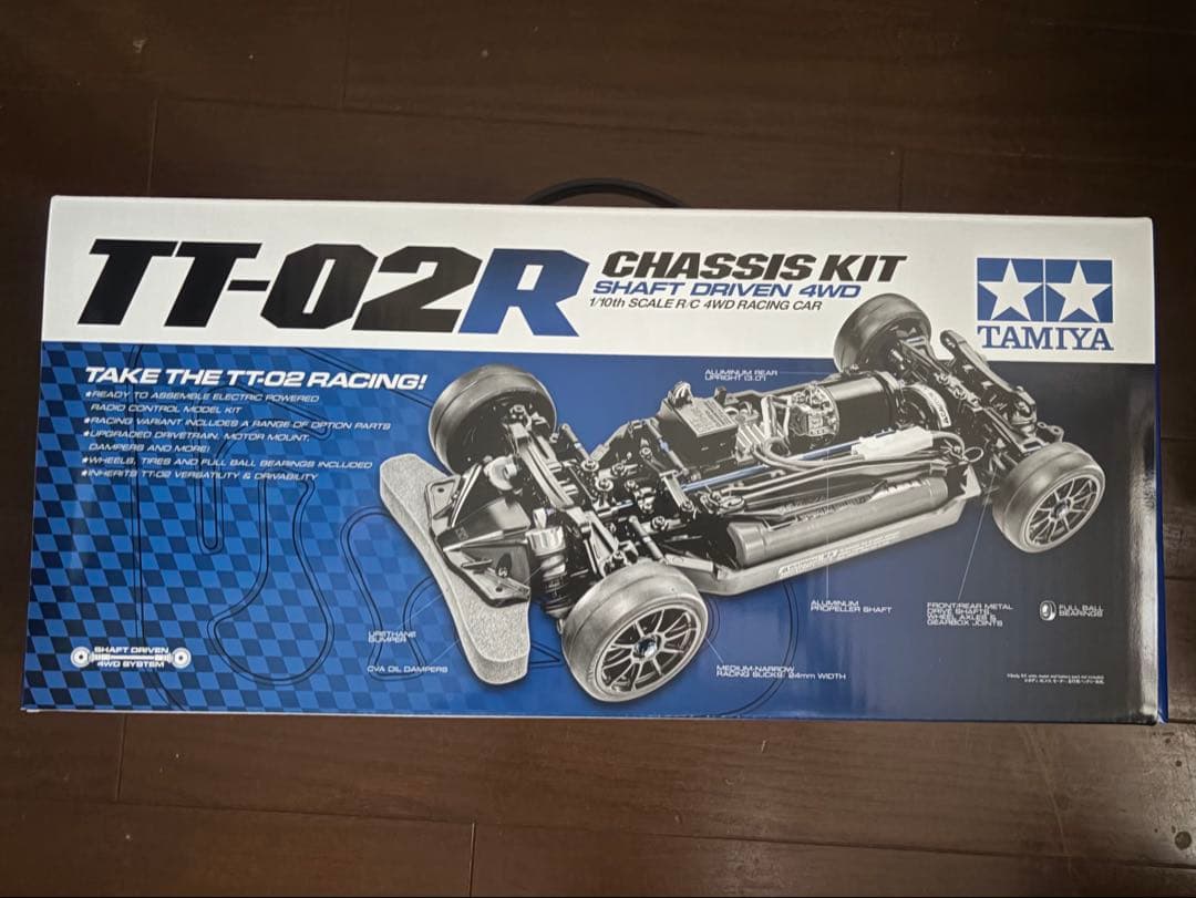 新品　タミヤ　1/10RC TT-02Rシャーシキット　TT-02 ラジコン タミヤ 電動RCカーシリーズ 1/10RC TT-02RR シャーシキット | タミヤ