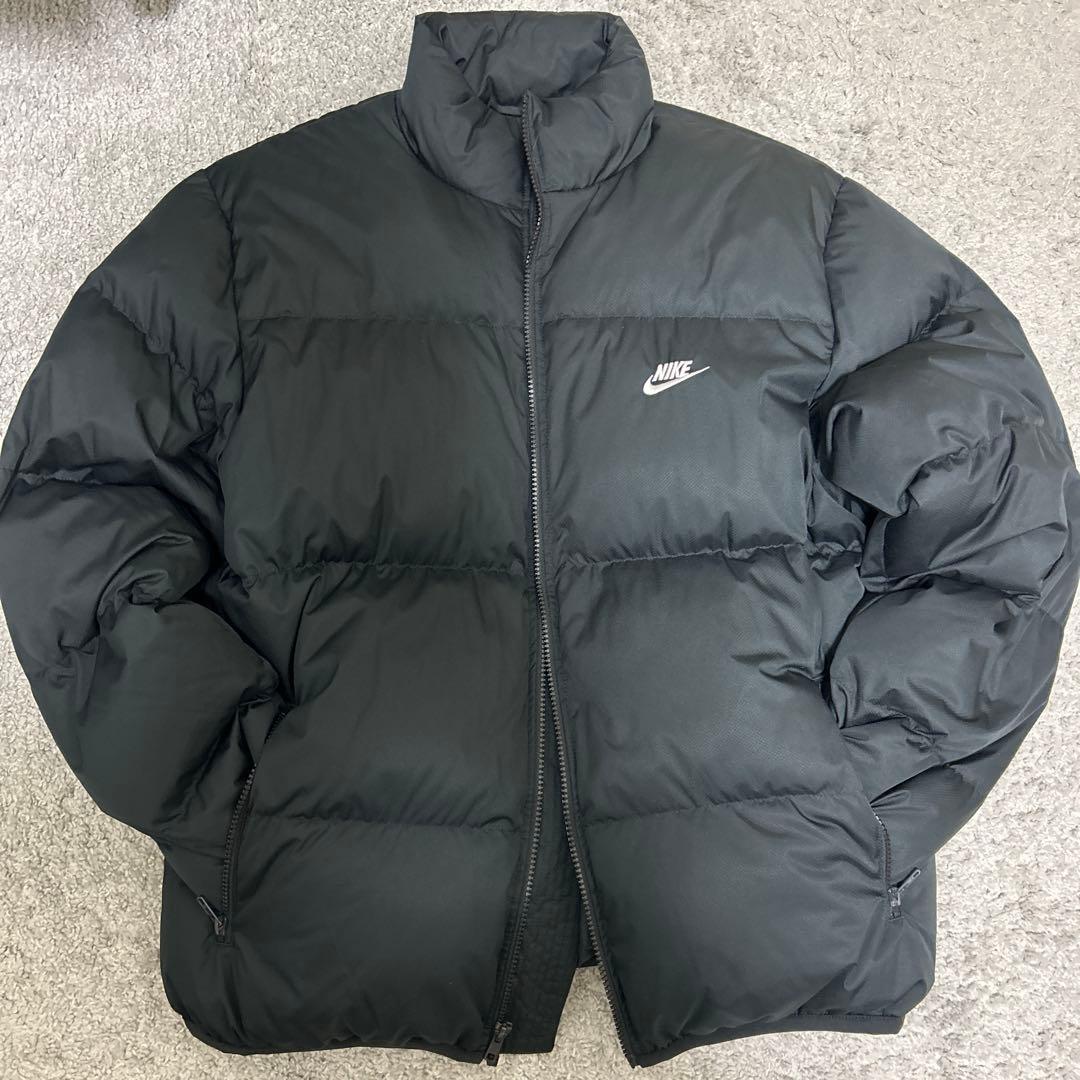 Nike ブラック ダウンジャケット M Nike】 Life Therma-Fit Puffer Jacket Black - Asia (Nike/ダウン