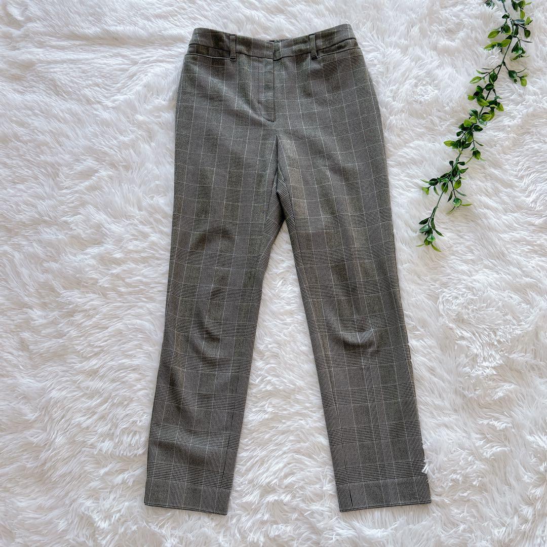 PLST ウォームリザーブカラーレスジャケット&パンツ スーツ グレン